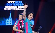 Table tennis stars Shin, Lim win year's first tourney victory
